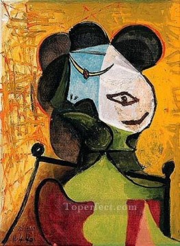 Pablo Picasso Painting - Busto de mujer 2 1960 Pablo Picasso